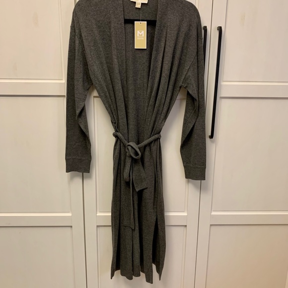 MICHAEL Michael Kors Womens Kimono Cardigan Sweater Size M - Picture 2 of 7
